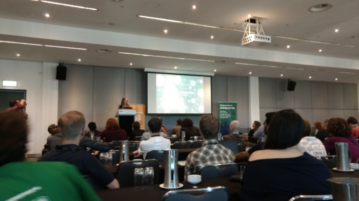 Donna Edwards speaking at DDD Perth 2017