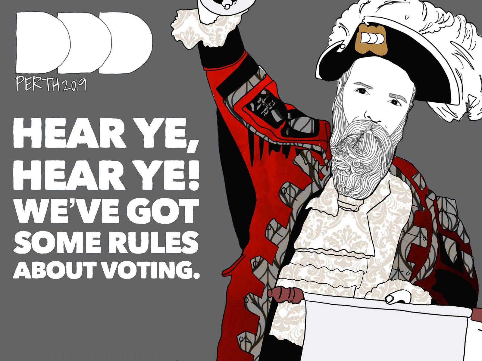 Ian Hughes wants to tell you about Voting for DDD Perth’s agenda in 2019