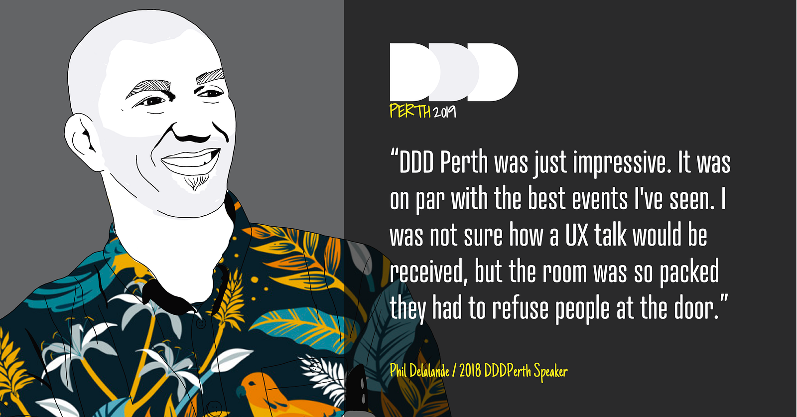 Phil’s experience at DDD Perth 2018